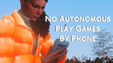 No Autonomous Play Games By Phone at TSR