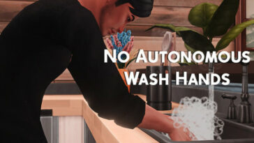 No Autonomous Wash Hands by MSQ SIMS at TSR