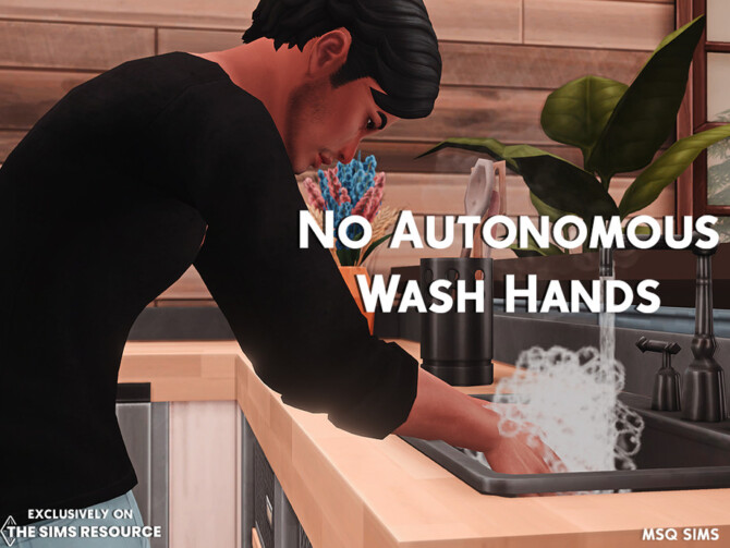 No Autonomous Wash Hands by MSQ SIMS at TSR