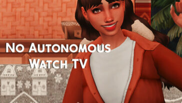 No Autonomous Watch TV by MSQ SIMS at TSR