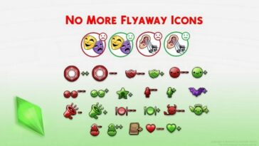 No More Flyaway Icons by Gnasher316 at Mod The Sims 4