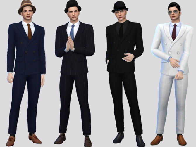 Noir Formal Suit by McLayneSims at TSR