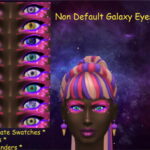 Non Default Galaxy Eyes by jwjj420 at Mod The Sims 4