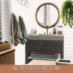 Nora Bathroom by MychQQQ at TSR