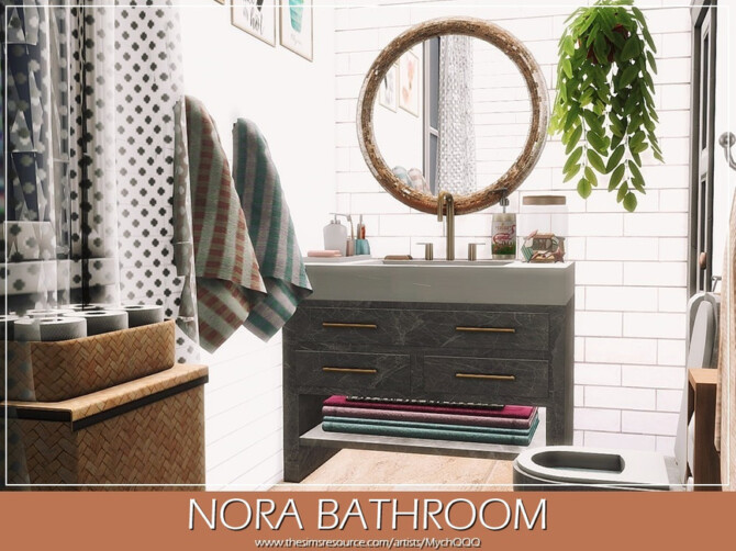 Nora Bathroom by MychQQQ at TSR