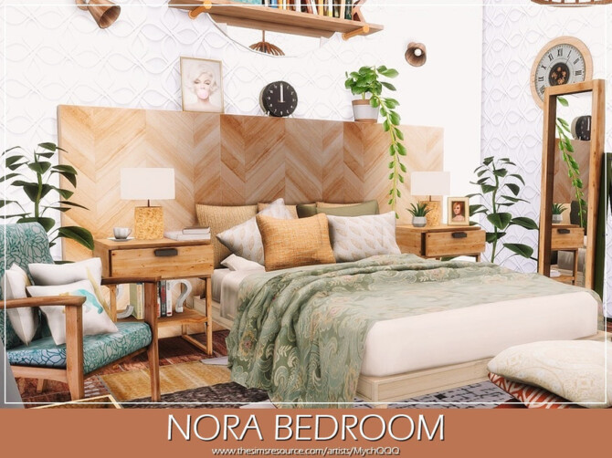 Nora Bedroom by MychQQQ at TSR