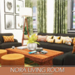 Nora Living Room by MychQQQ at TSR