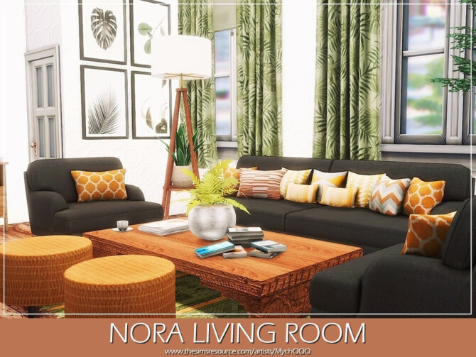 Nora Living Room by MychQQQ at TSR