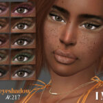 Nyla Eyeshadow N.217 by IzzieMcFire at TSR