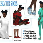 ONYXSIMS’ SKATER SHOES at Sims4Sue