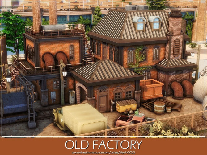 Old Factory as house by MychQQQ at TSR