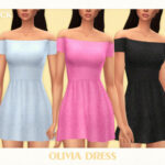 Olivia Dress by Black Lily at TSR