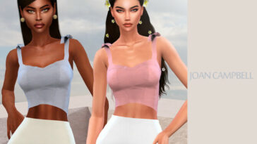 Olivia Top by Joan Campbell Beauty at TSR