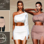 Olja Set Skirt by Camuflaje at TSR