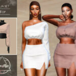 Olja Set Top by Camuflaje at TSR