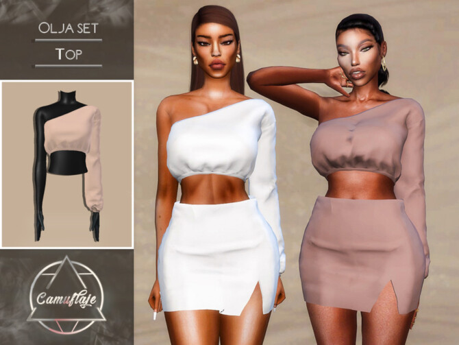 Olja Set Top by Camuflaje at TSR