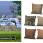 Outdoor Pillows Natural 1 at Ktasims