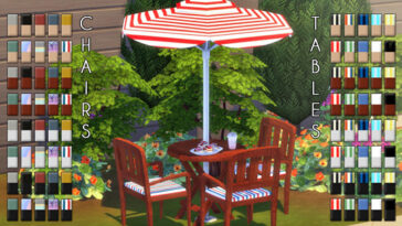 Outdoor Set at Descargas Sims