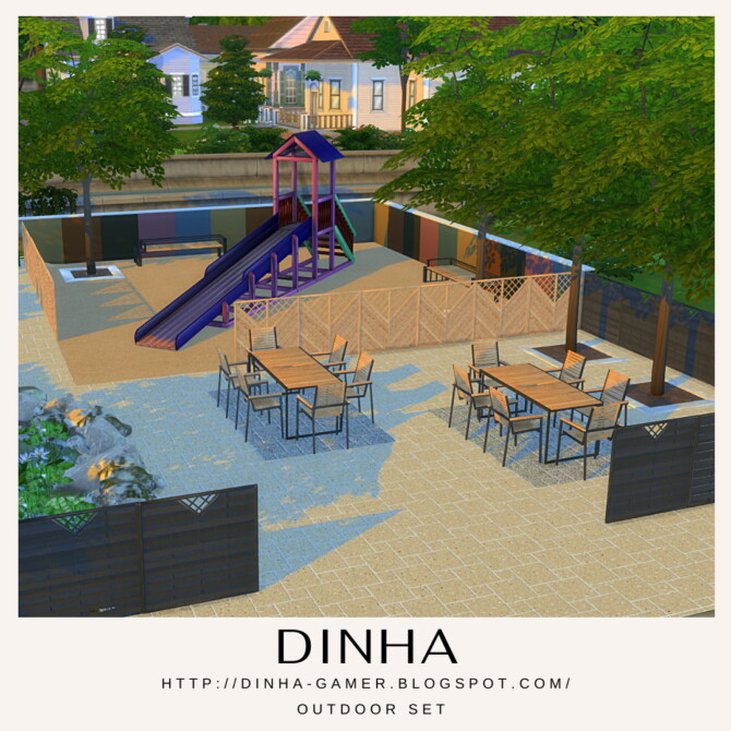 Outdoor Set at Dinha Gamer