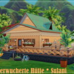 Overgrown hut Sulani house at Annett’s Sims 4 Welt