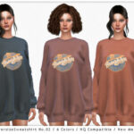 Oversize Sweatshirt No.02 by ChordoftheRings at TSR