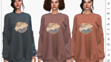 Oversize Sweatshirt No.02 by ChordoftheRings at TSR