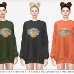 Oversize Sweatshirt by ChordoftheRings at TSR