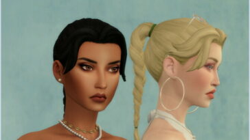 PRAIA BRAIDED HAIR at Candy Sims 4