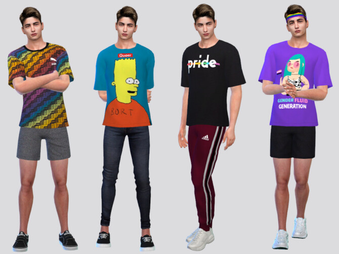 PRIDE Themed Tees by McLayneSims at TSR