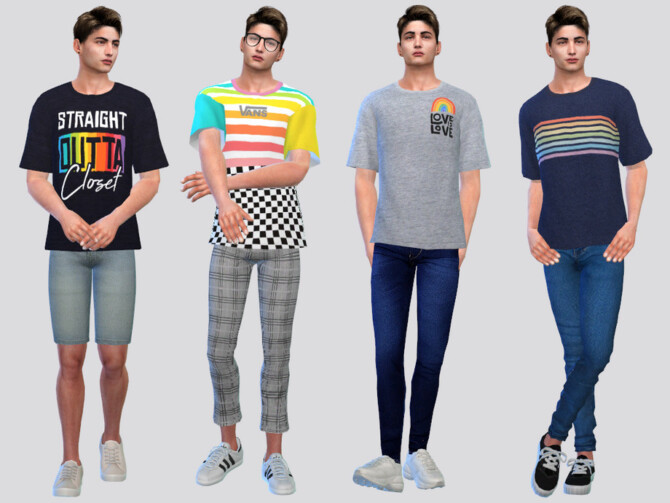 PRIDE Themed Tees by McLayneSims at TSR