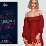 PRIMAVERA Collection DRESS I by Viy Sims at TSR