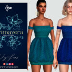 PRIMAVERA Collection DRESS [IV] by Viy Sims at TSR