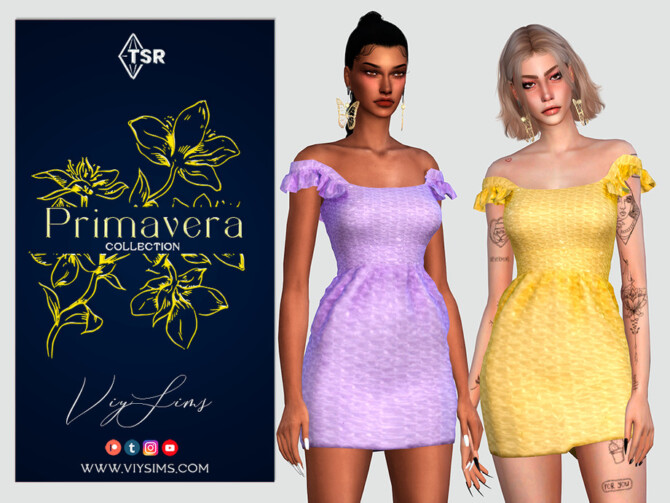 PRIMAVERA Collection DRESS [V] by Viy Sims at TSR