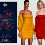 PRIMAVERA Collection DRESS [VII] by Viy Sims at TSR