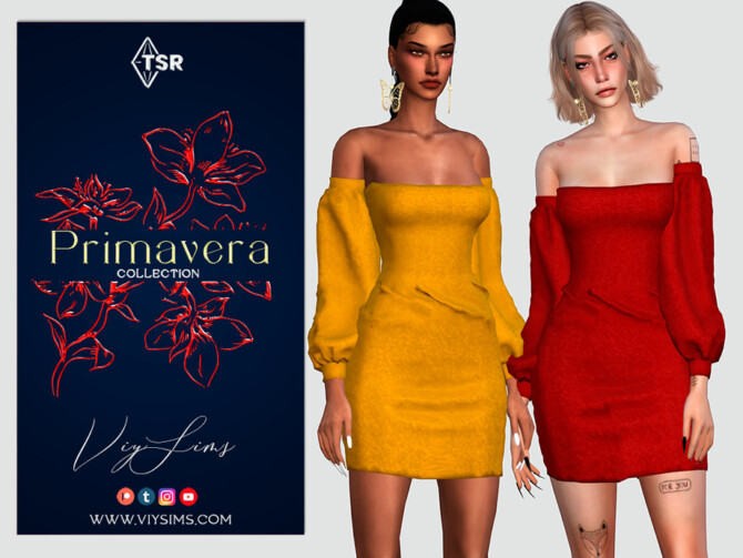 PRIMAVERA Collection DRESS [VII] by Viy Sims at TSR