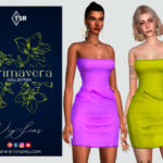 PRIMAVERA Collection DRESS VIII by Viy Sims at TSR