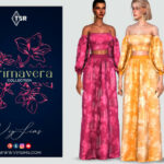 PRIMAVERA Collection FLORAL SET I by Viy Sims at TSR