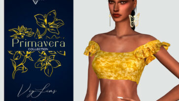 PRIMAVERA Collection TOP [IV] by Viy Sims at TSR