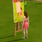 Paint from free reference by dagger at Mod The Sims 4