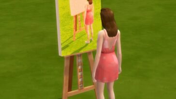 Paint from free reference by dagger at Mod The Sims 4