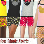 Pajamas Minnie Shorts by Pelineldis at TSR