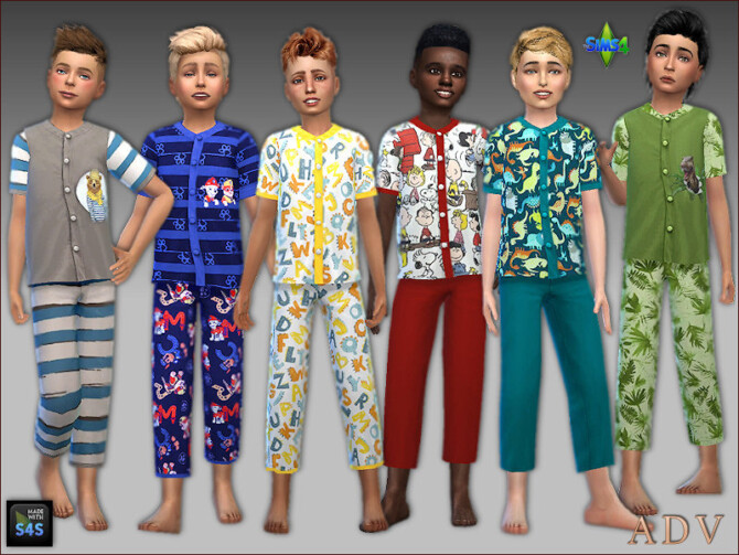 Pajamas for boys at Arte Della Vita