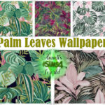 Palm Leaves Wallpapers at Annett’s Sims 4 Welt