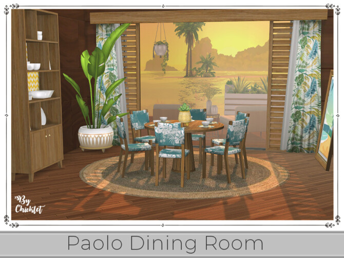 Paolo Dining Room by Chicklet at TSR