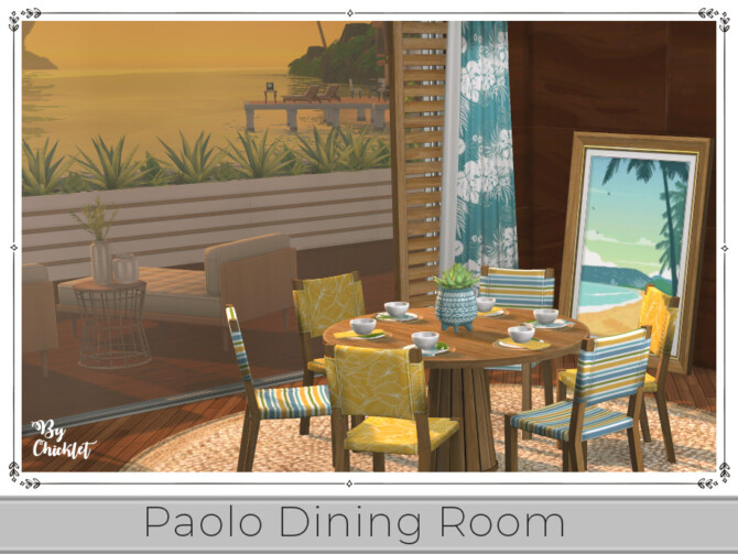 Paolo Dining Room by Chicklet at TSR