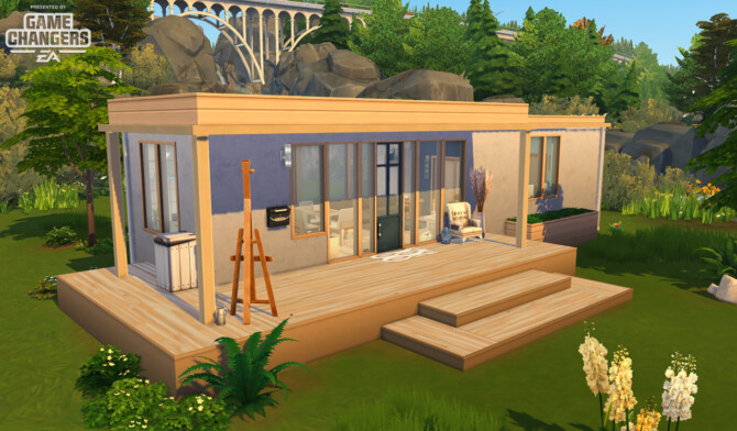 Parallelepiped starter house at Simsontherope