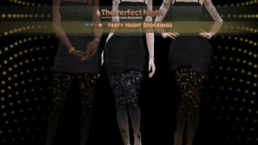 Party Night stockings by sugar owl at TSR