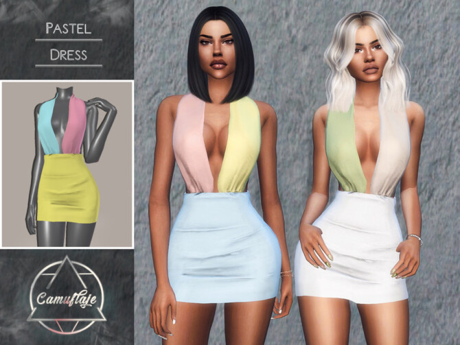 Pastel Dress by Camuflaje at TSR