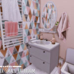 Pastella Small Bathroom by GenkaiHaretsu at TSR