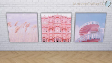 Pastle Pink Wall Art at Modern Crafter CC